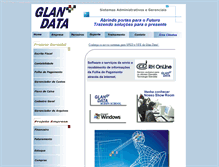 Tablet Screenshot of glandata.com.br